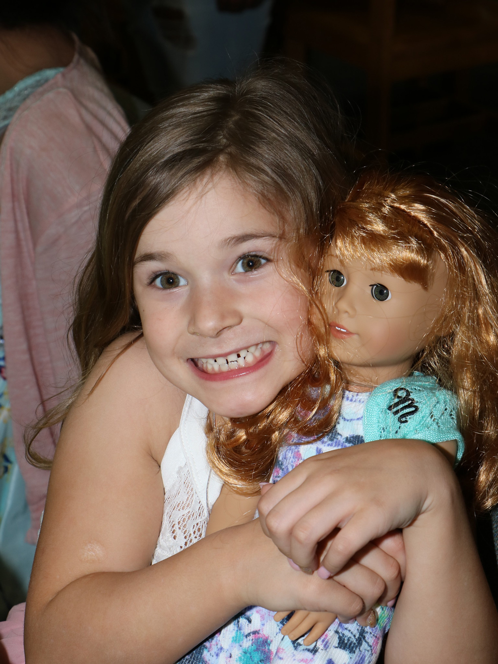 
Nyssa Cain is happy to have a new special doll friend from Dolls4All.
