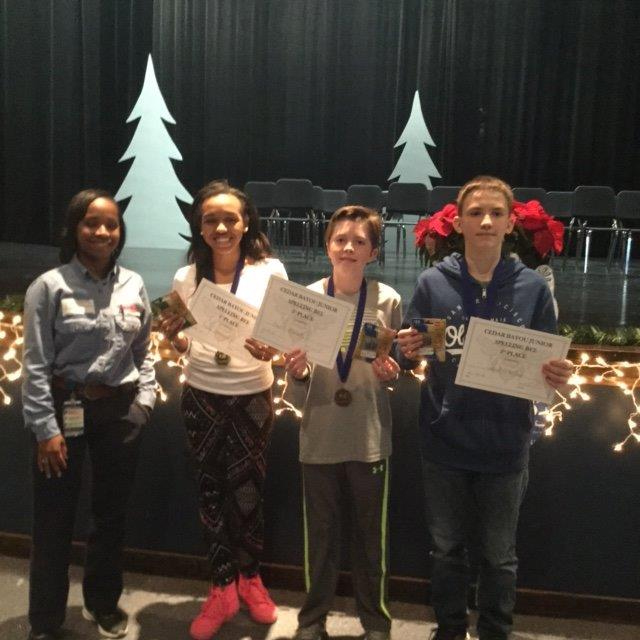  CBJ Spelling Bee Winners 