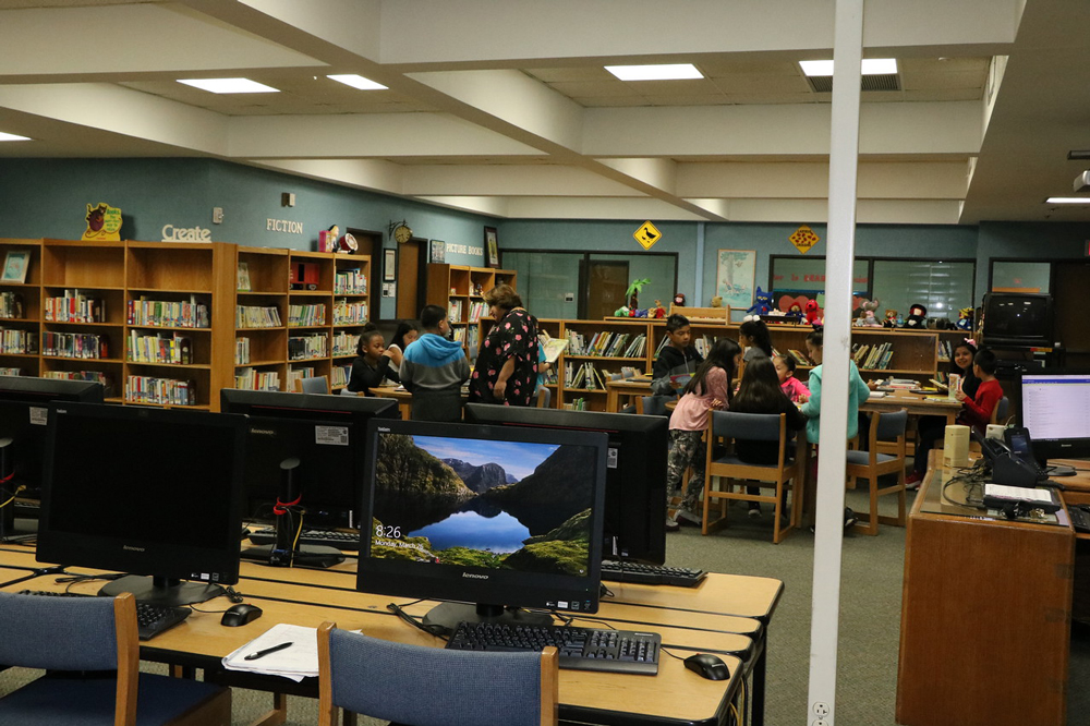 San Jacinto Elementary School Library