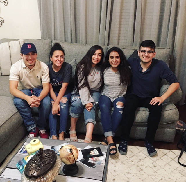 
Siblings (from left) Bruno Clark, Breonna Kleinhenz, Fiona Clark, Rebekah Kleinhenz and Victor Clark finally meet again after having been apart since 2005.
