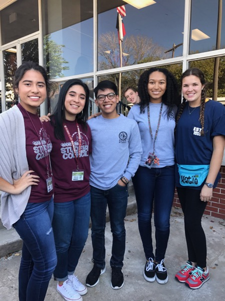  GCCISD Student Councils Attend TASC District 13 Leadership Meeting 