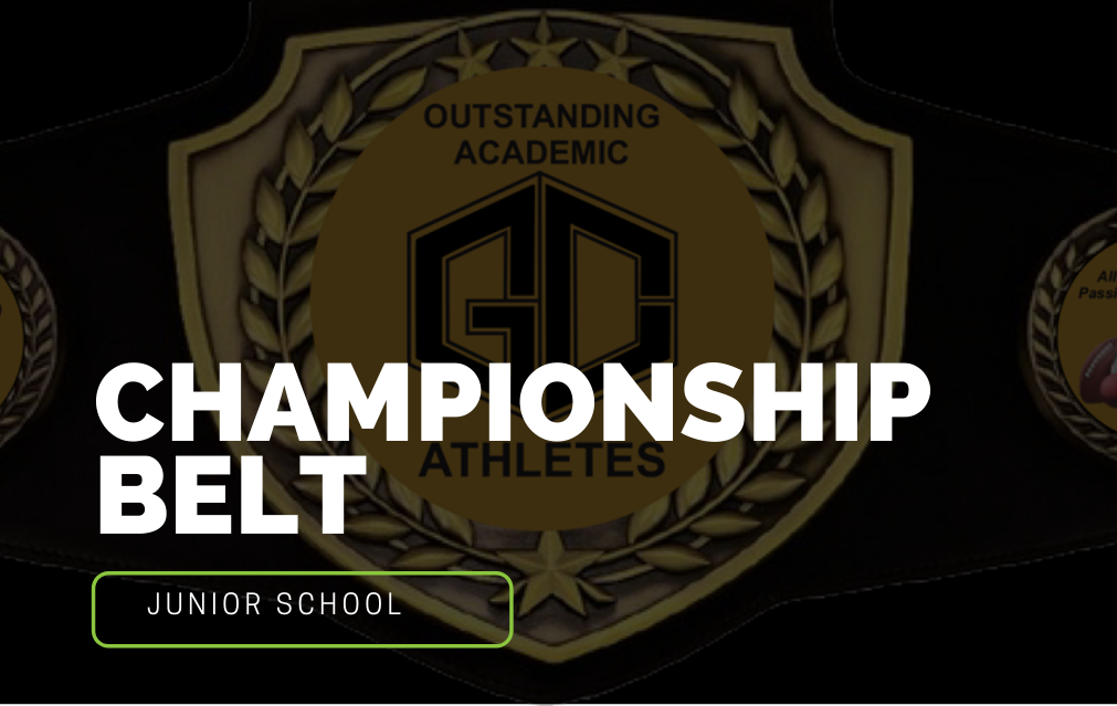 Junior School Championship Belt