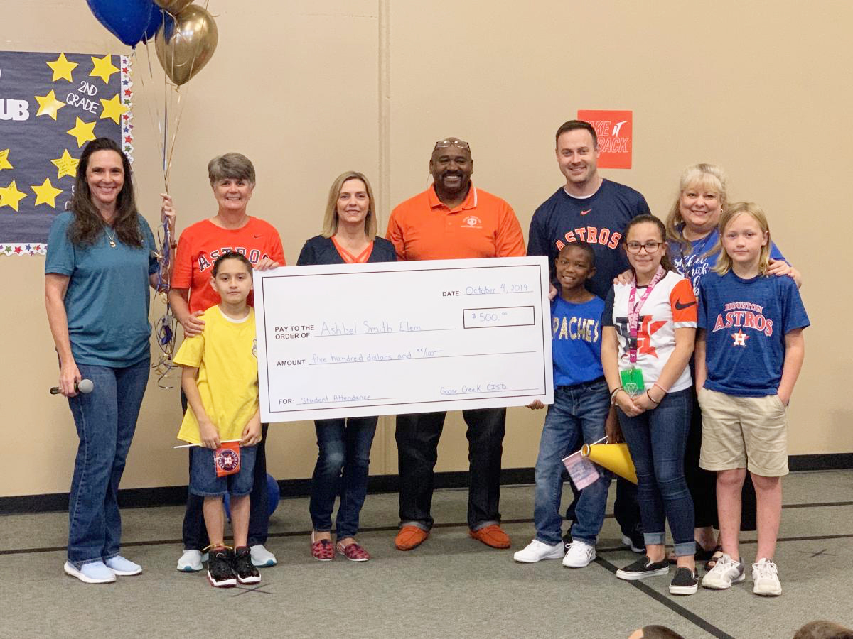 Ashbel Smith Improves Attendance Rate