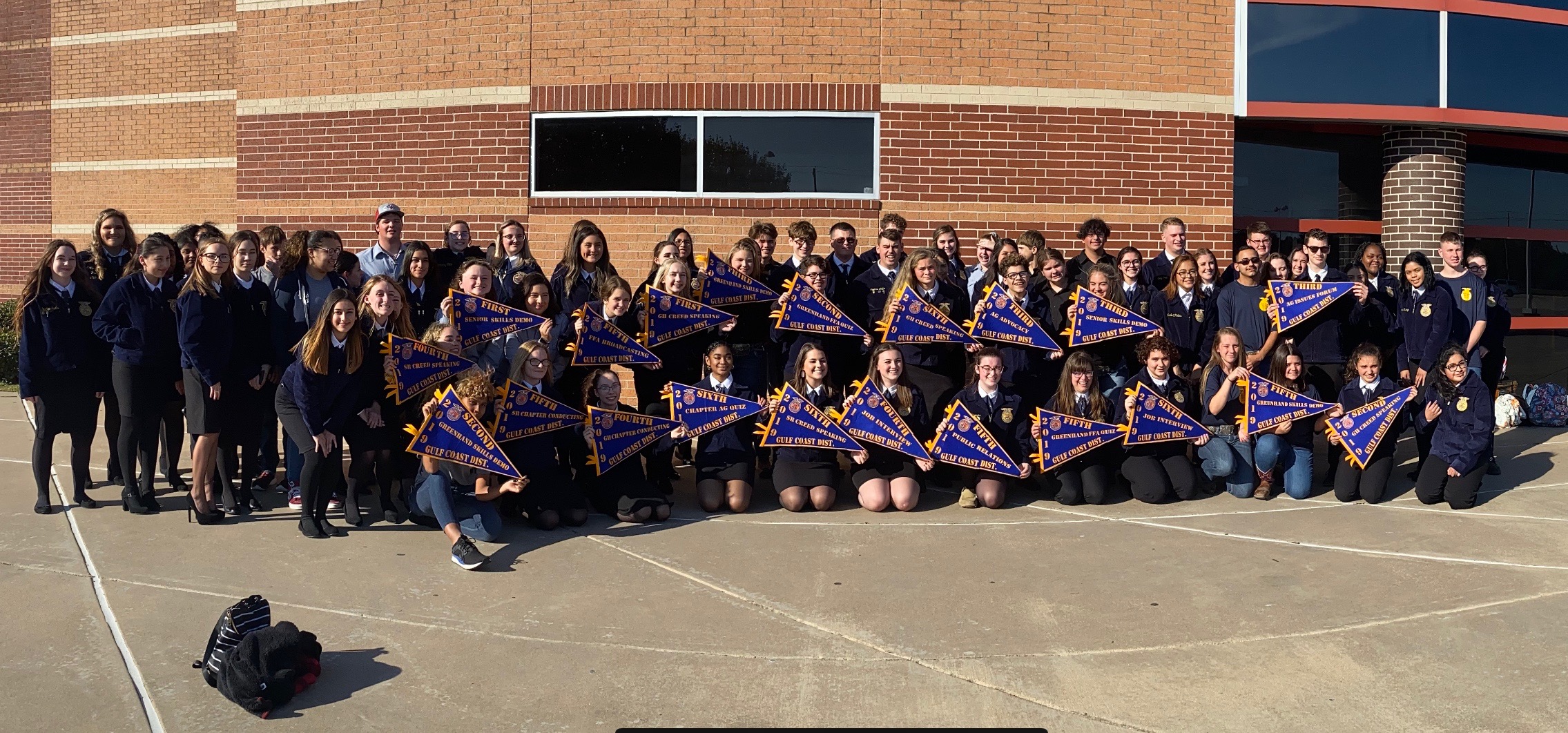 FFA students participated in recent Leadership Development Events