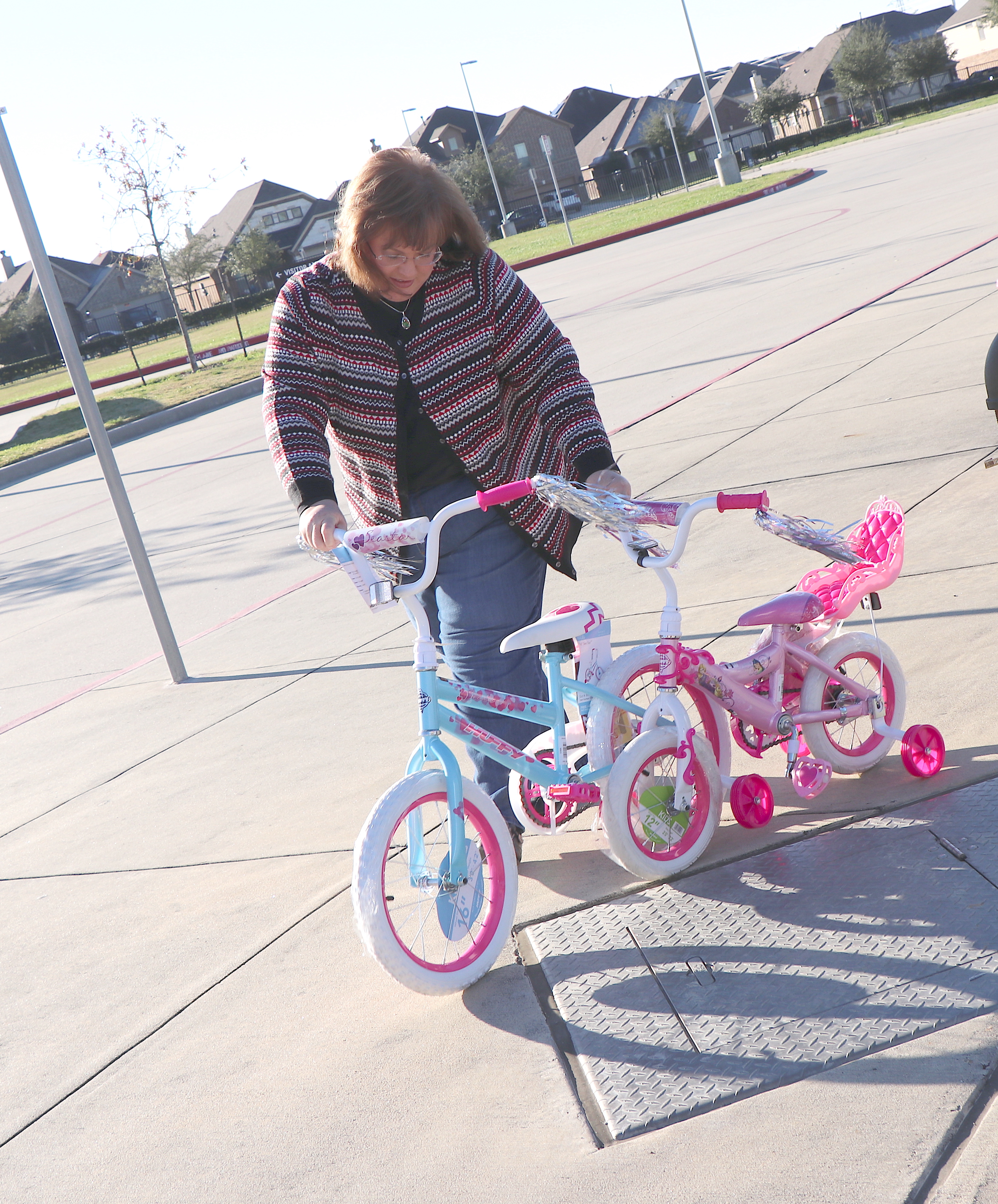 moving bikes inside