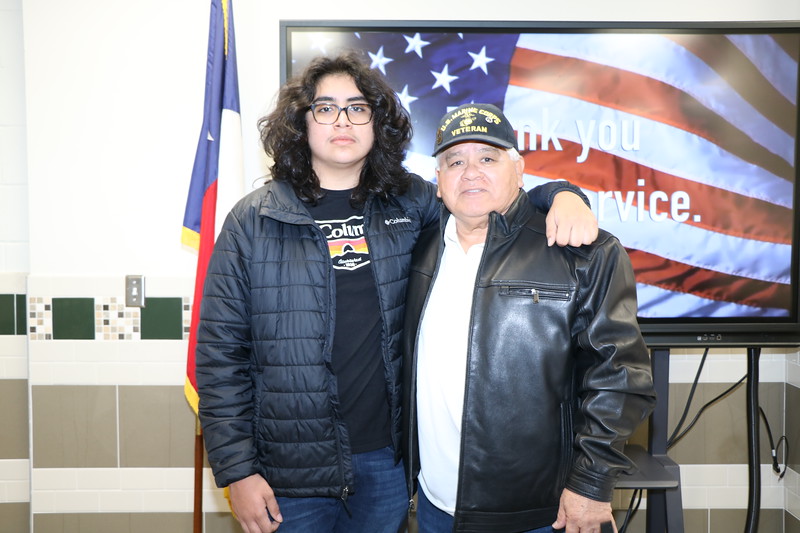 Veterans Program Student with Veteran Grandfather