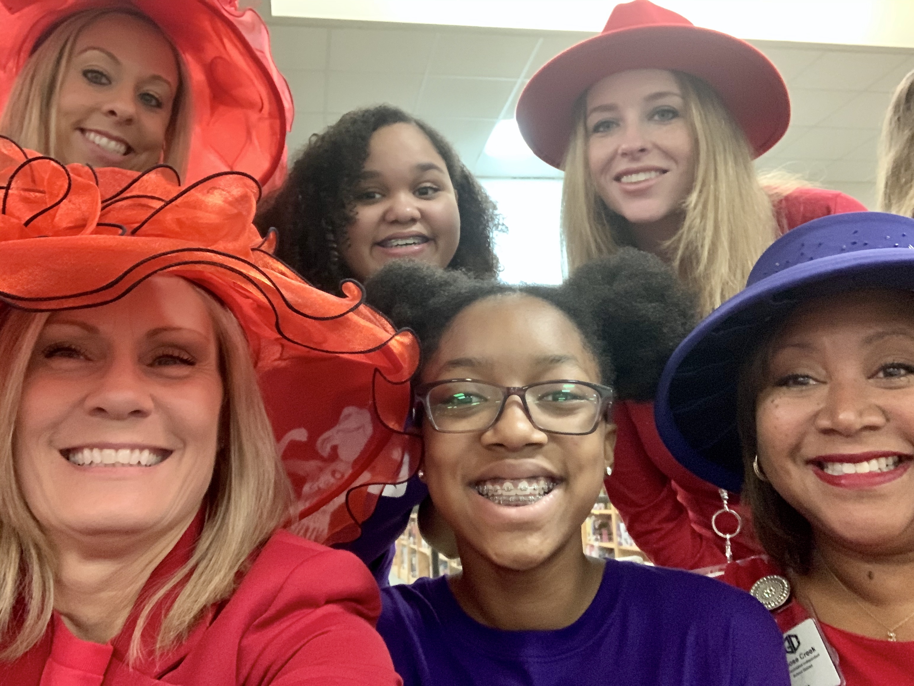 Gentry lady leaders take selfie