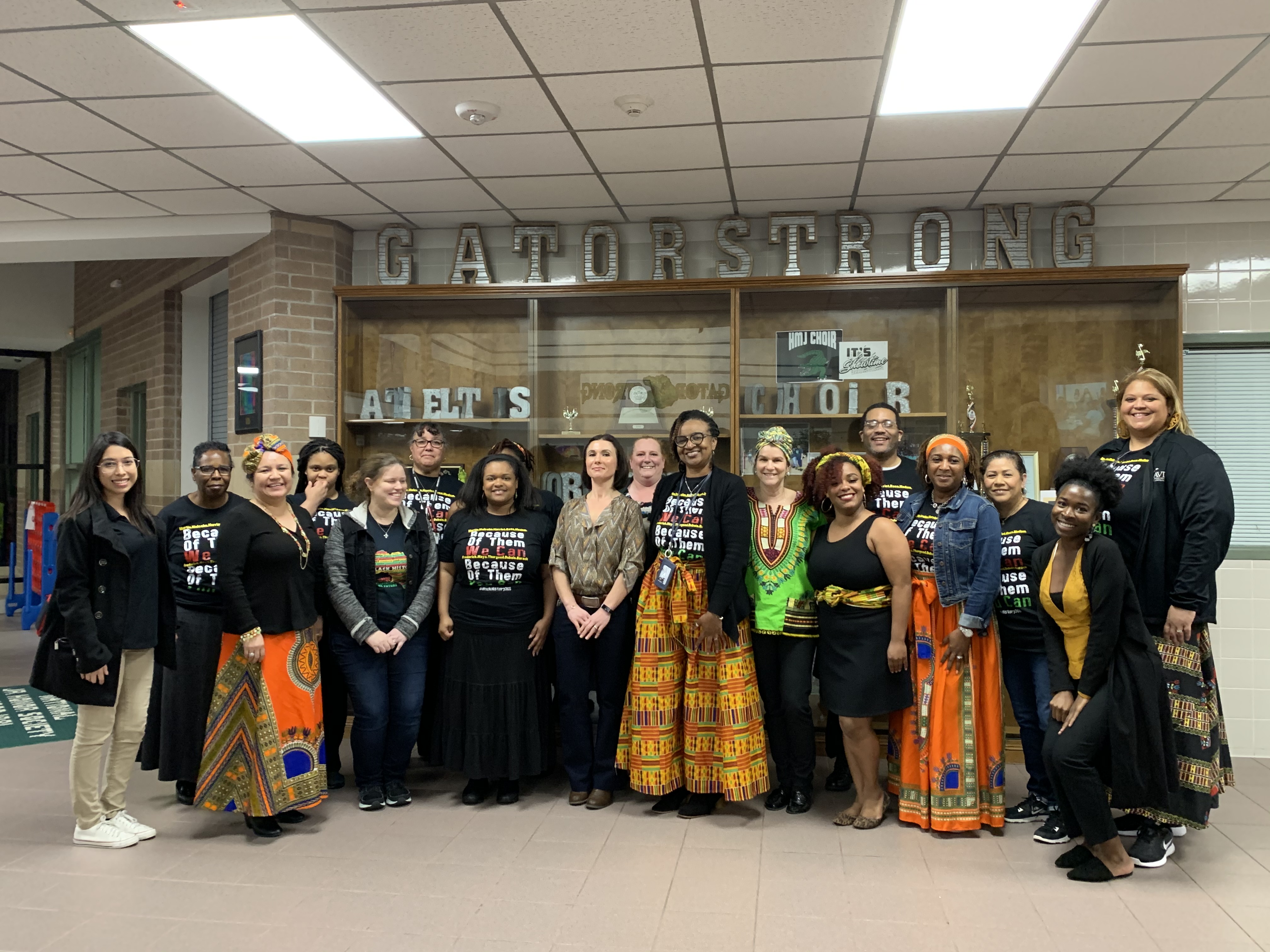 HMJ Staff celebrate black history month