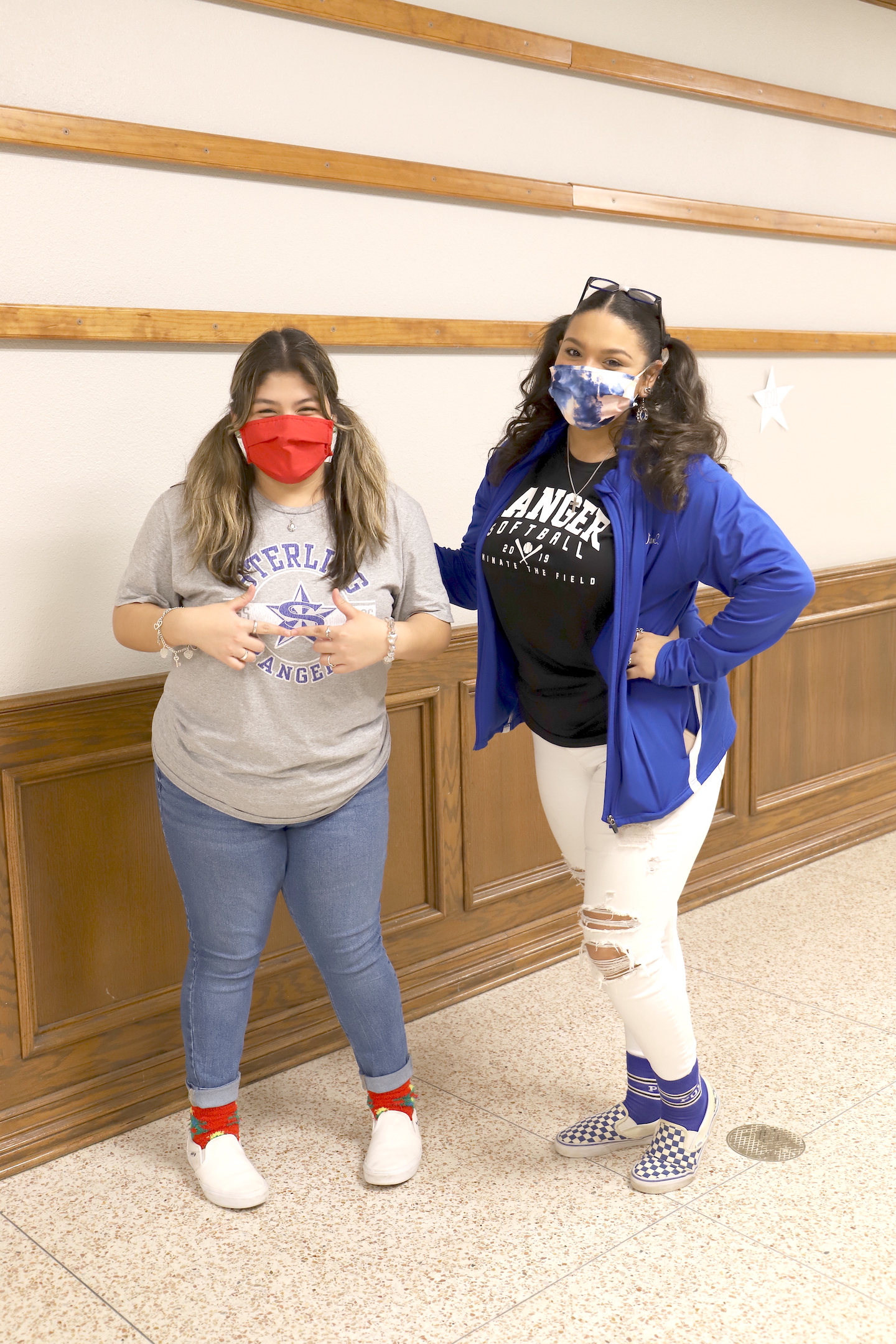 students dressed as nerds