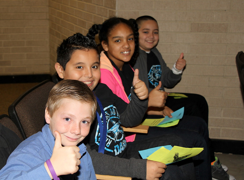 Four Banuelos fifth graders wait for UIL Results