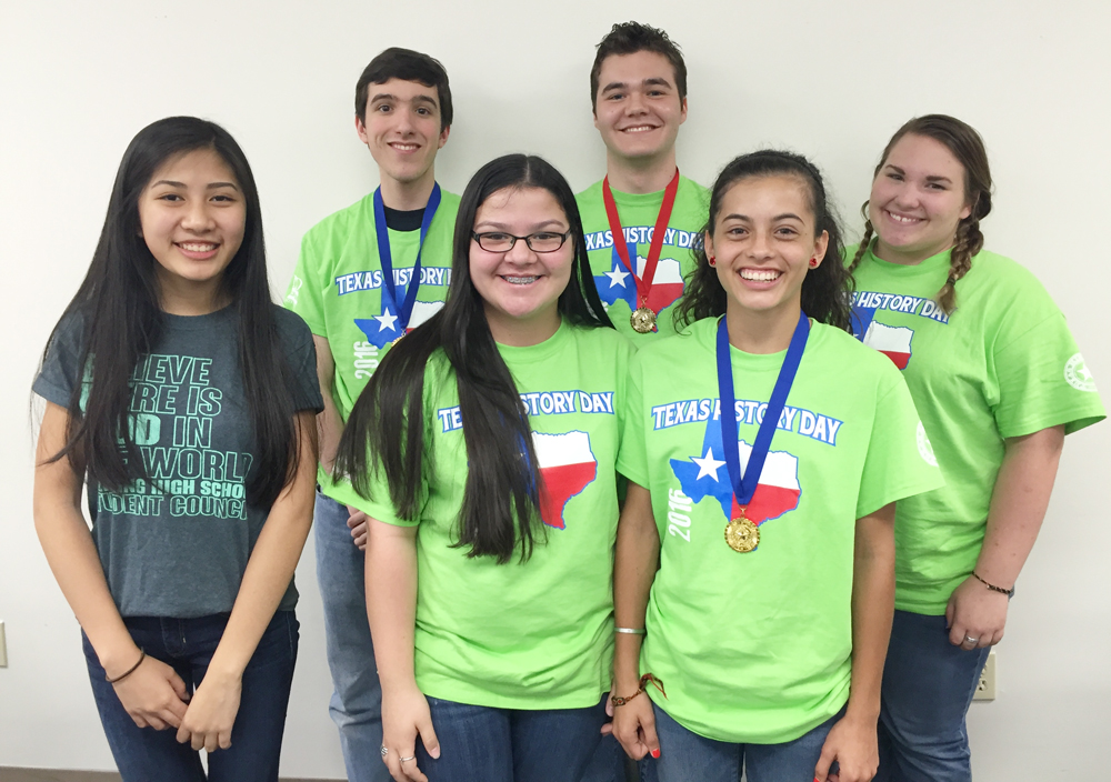  GCCISD Students Advance to National History Day 