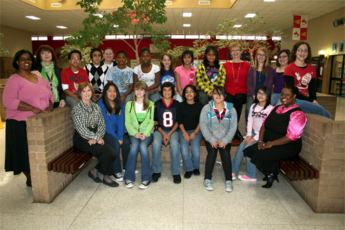 Baytown Jr. Safe School Ambassadors support burn victim 