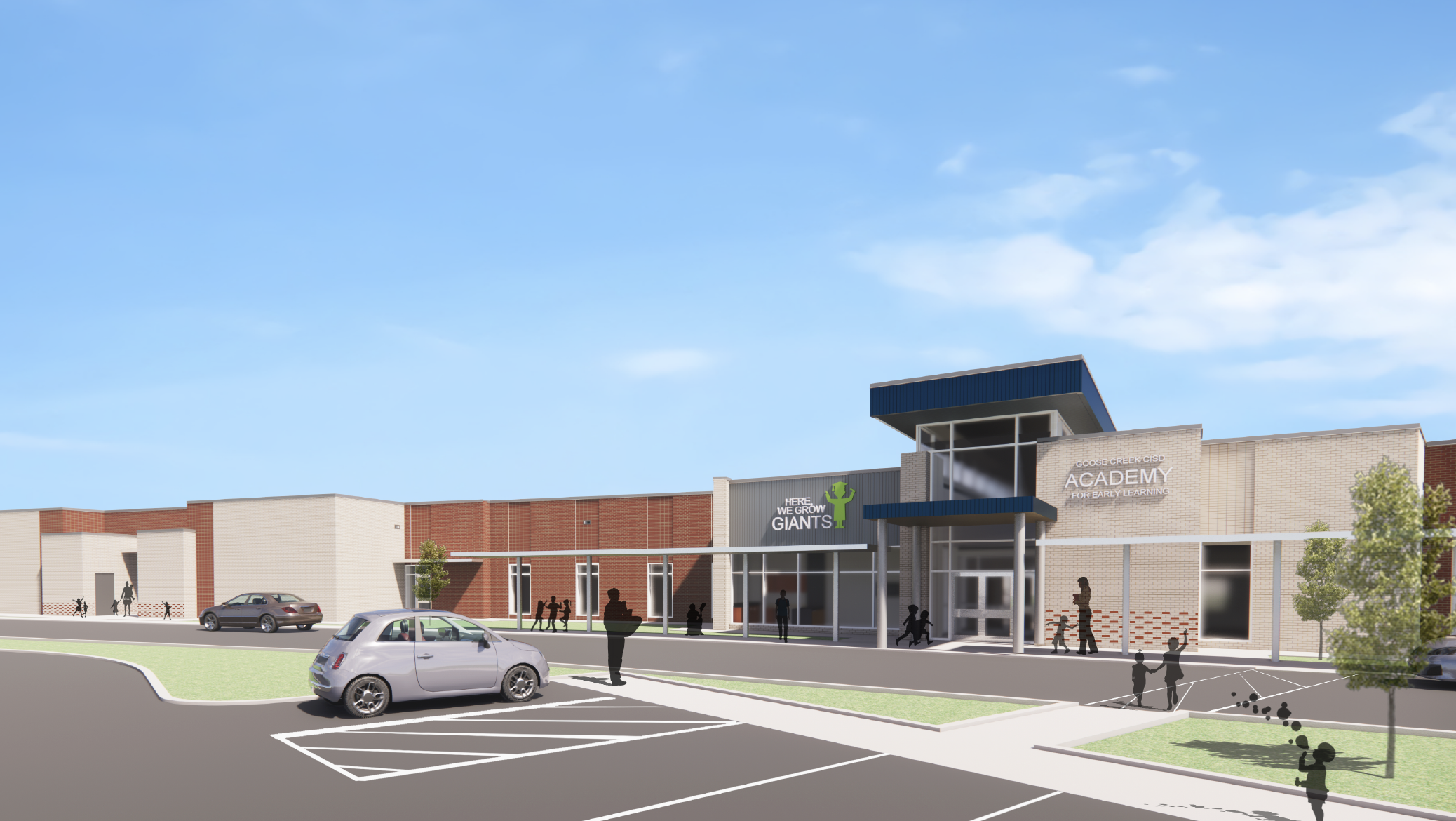rendering of the early learning academy