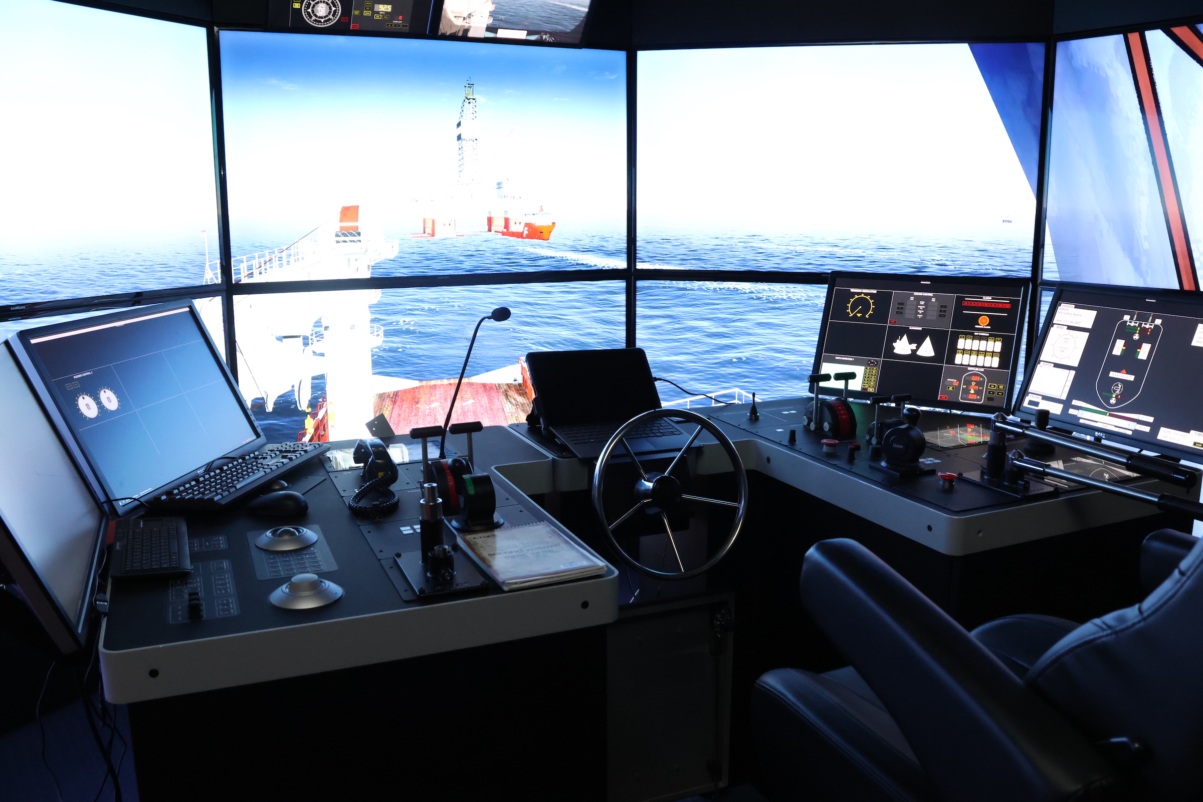 maritime boat simulation rig