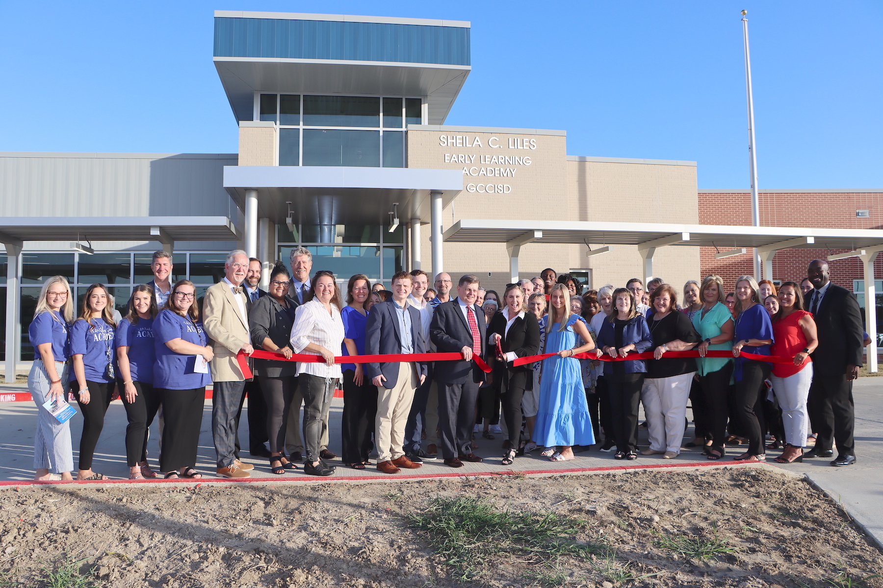 Ribbon cutting of the Shelia C. Liles Early Learning Academy 