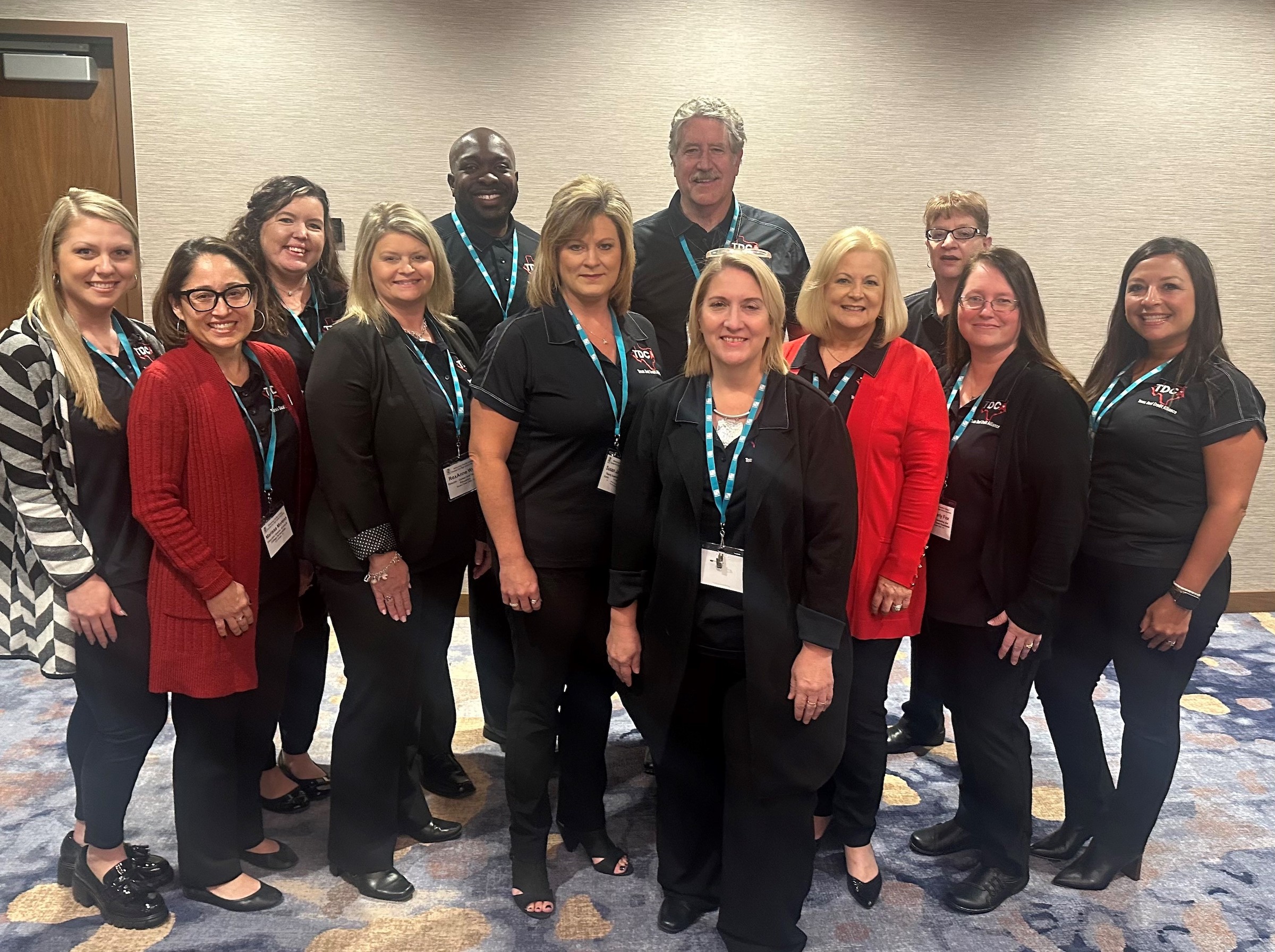 administrators pose for group photo at NACEP conference