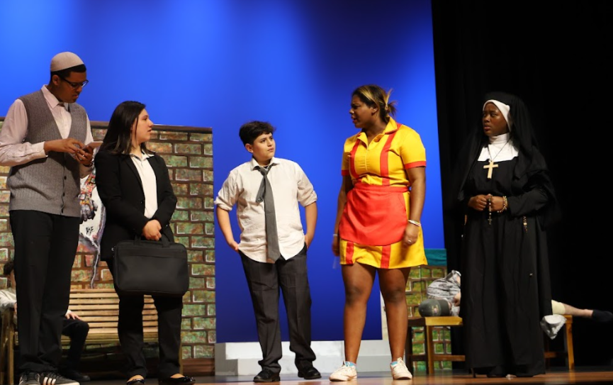 Lee High School theatre students perform at uil