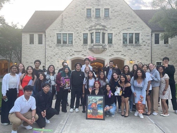 2.	GCM French students attended the Texas French Symposium at St. John’s High School in Houston. 