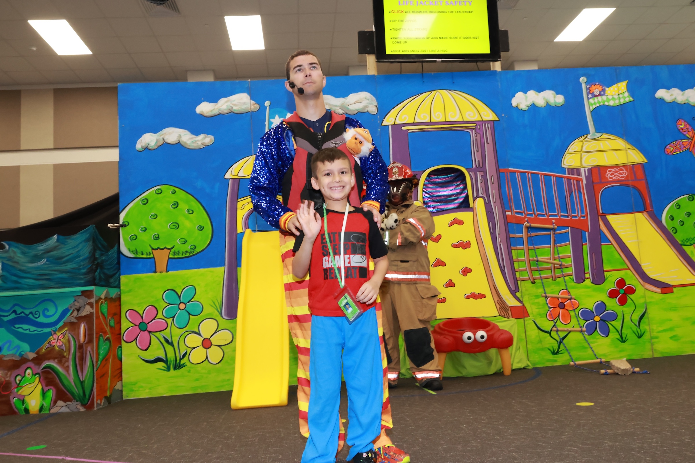 student participates in beat alley program