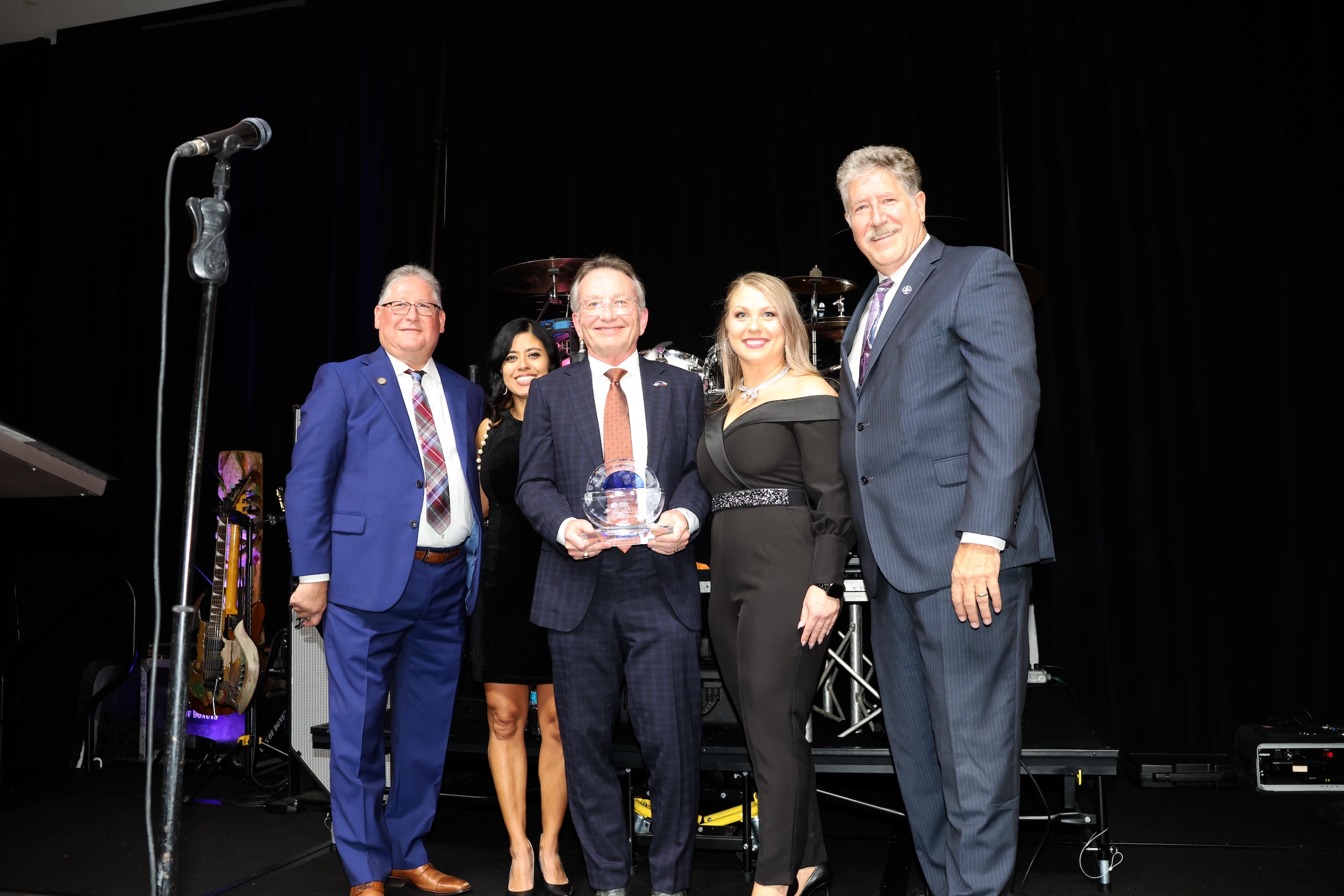 presentation of the inaugural Roger Elswick Legacy Award to its namesake