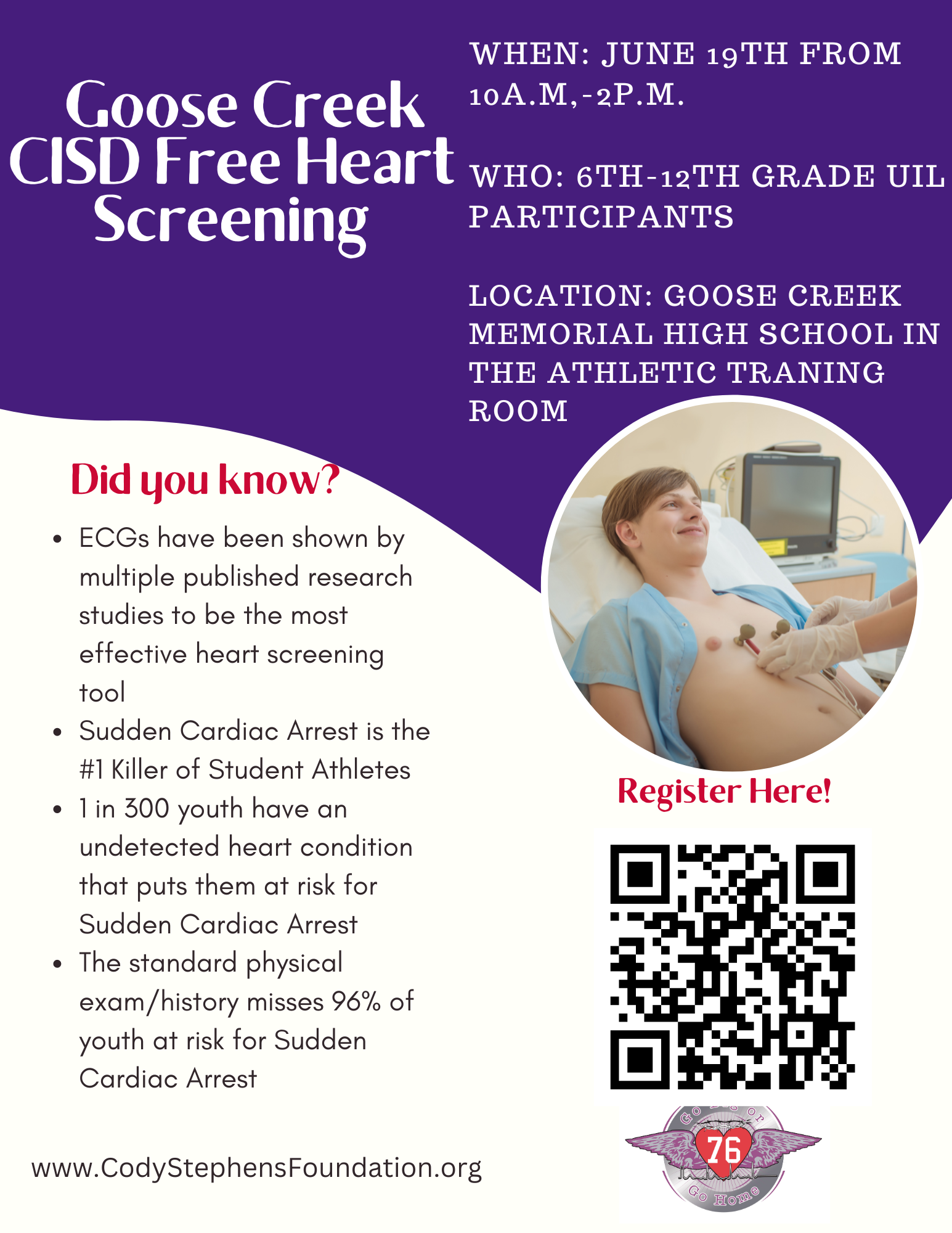 Free Heart screening