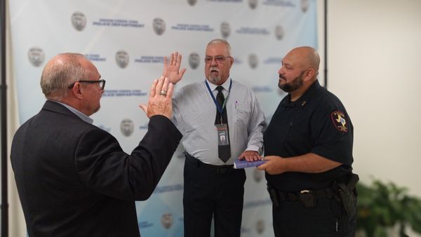 Interim Chief Bonsal swears in Police Office King