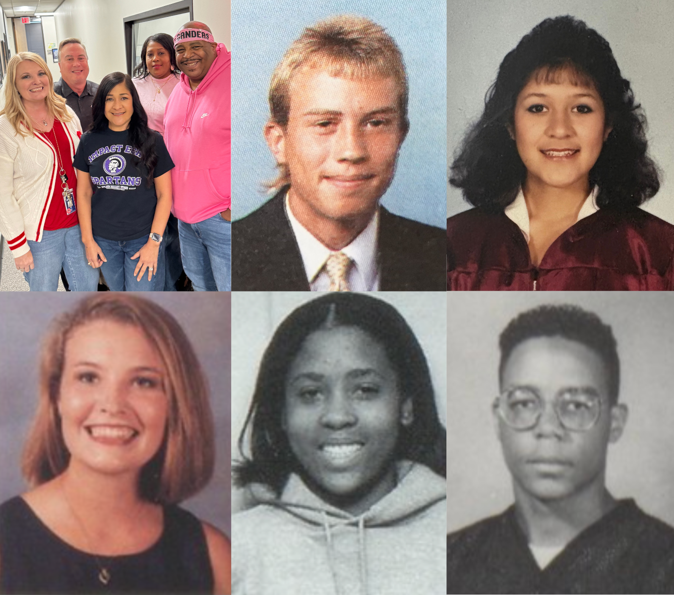 Curent Picture of Principles and their yearbook photos 