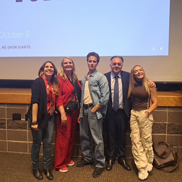 Manuela Solinas, gcm staff, and italian musician, along with the consulate general of italy 